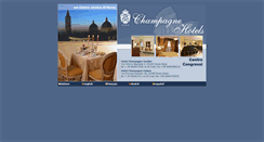 Desktop Screenshot of hotelchampagne.it
